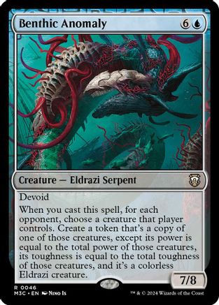 Benthic Anomaly (046) Ripple Foil - Commander: Modern Horizons 3