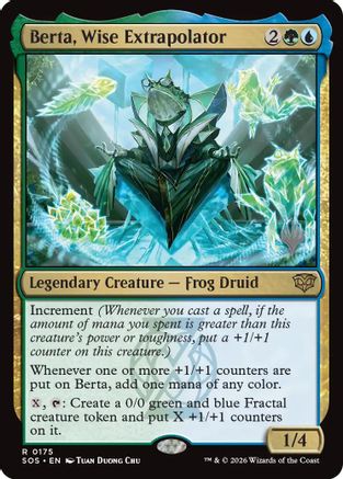 Berta, Wise Extrapolator (Promo Pack) (175) - Secrets of Strixhaven