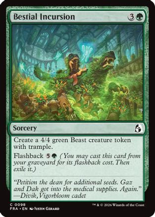 Bestial Incursion (098) Foil - Reality Fracture