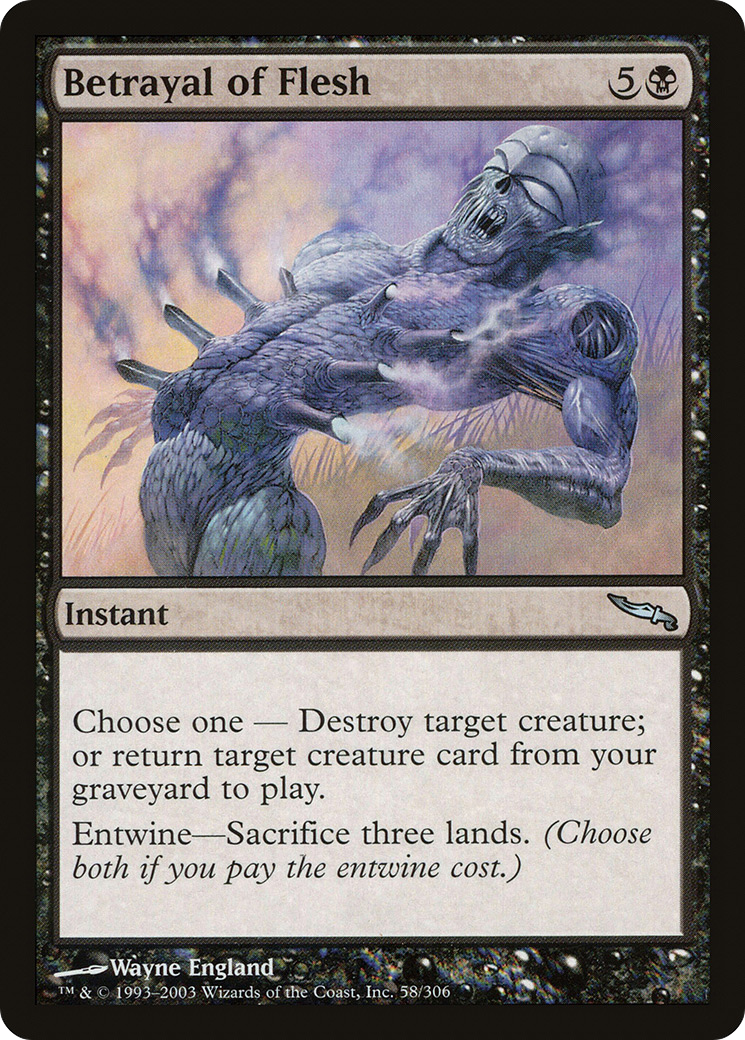 Betrayal of Flesh (058) - Mirrodin