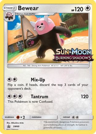 Bewear (Prerelease) (SM49) Holofoil - Black Star Promos