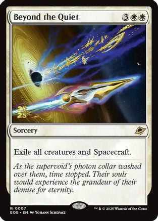 Beyond the Quiet (Prerelease) (007) Foil - Edge of Eternities