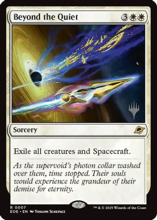 Beyond the Quiet (Promo Pack) (007) Foil - Edge of Eternities