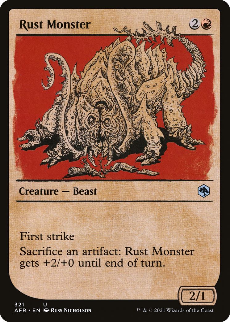 Rust Monster (Showcase) (321) - Adventures in the Forgotten Realms