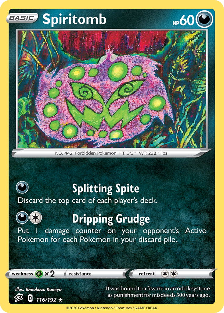 Spiritomb (116/192) [Sword & Shield: Rebel Clash] | Silver Goblin