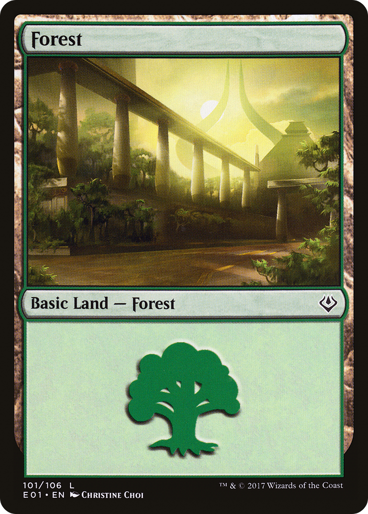Forest (101) - Archenemy: Nicol Bolas