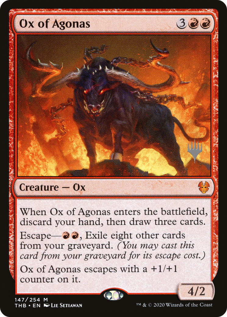 Ox of Agonas (147p) - Theros Beyond Death Promos