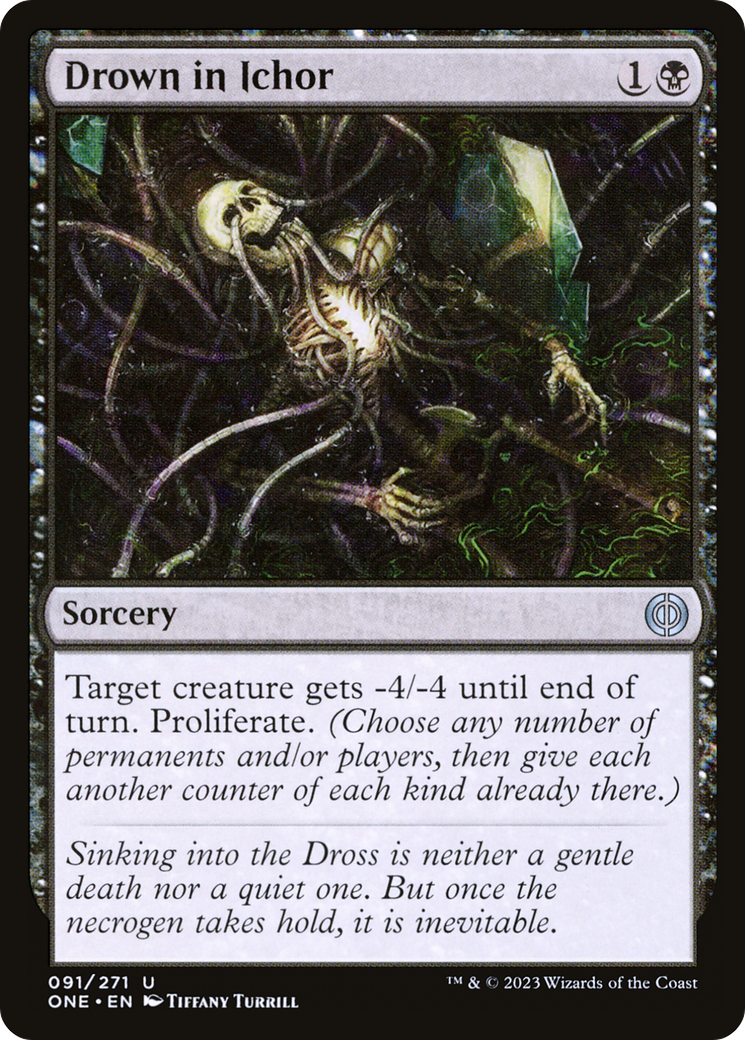 Drown in Ichor [Phyrexia: All Will Be One] Foil