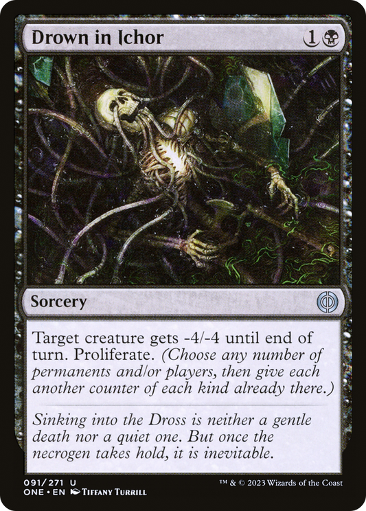 Drown in Ichor [Phyrexia: All Will Be One] Foil