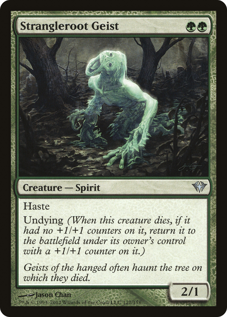 Strangleroot Geist (127) Foil - Dark Ascension