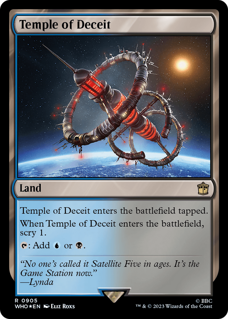 Temple of Deceit (905) Foil - Doctor Who