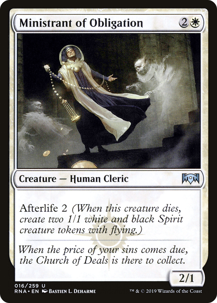 Ministrant of Obligation (016) - Ravnica Allegiance