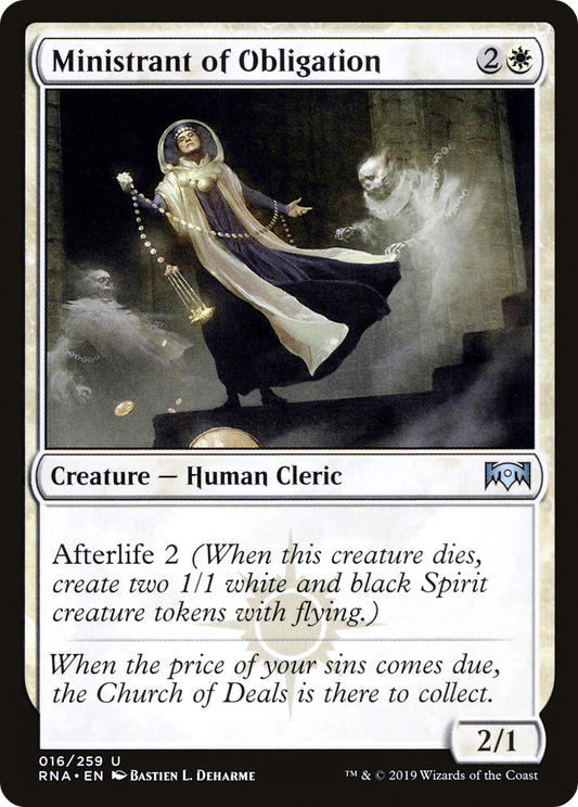 Ministrant of Obligation (016) - Ravnica Allegiance