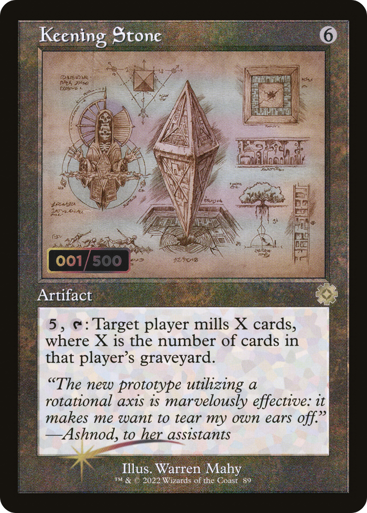 Keening Stone (Retro) (89z) Foil - The Brothers' War Retro Artifacts
