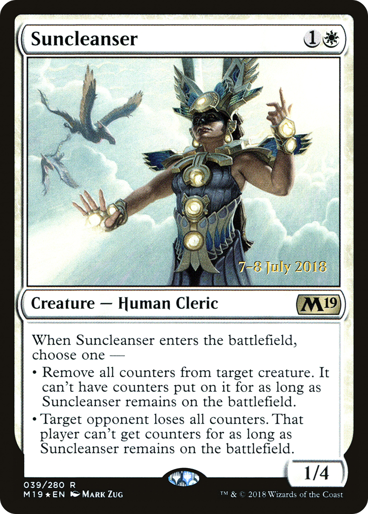 Suncleanser (039) Foil - Core Set 2019 Promos