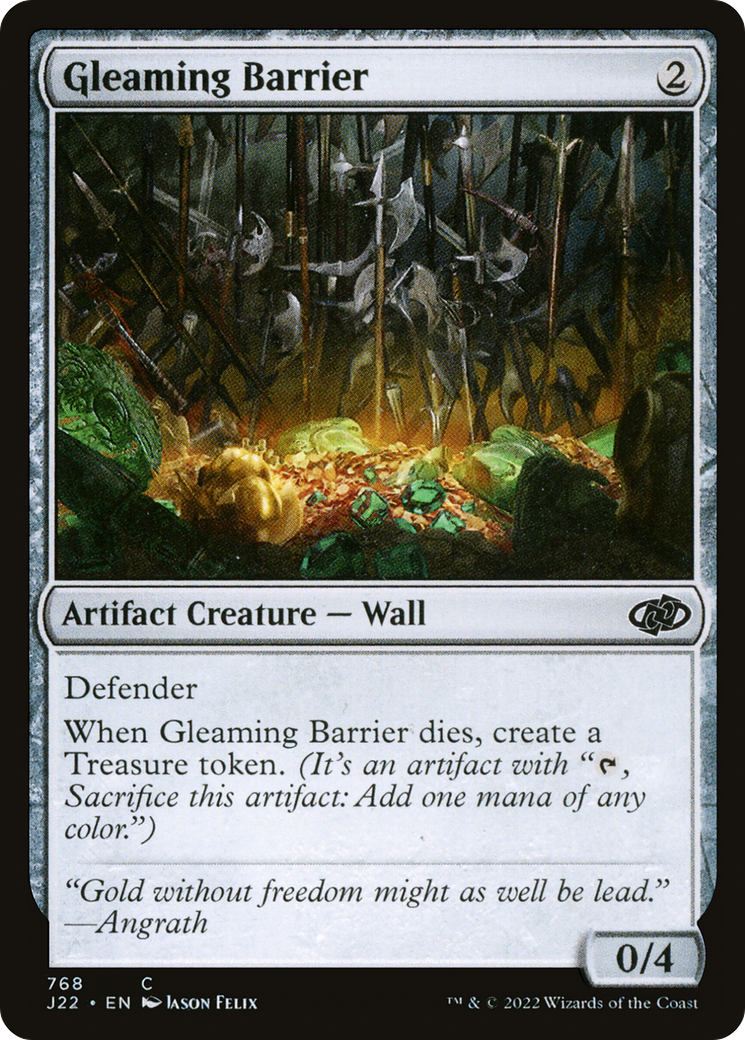 Gleaming Barrier (768) - Jumpstart 2022