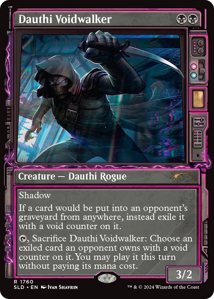 Dauthi Voidwalker (Showcase) (1760) - Secret Lair Drop