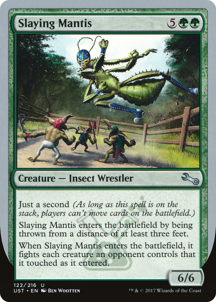 Slaying Mantis (122) Foil - Unstable