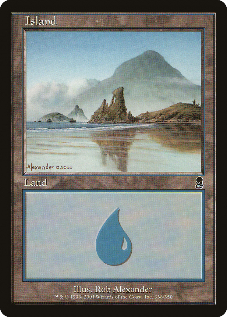Island (338) [Odyssey] Foil
