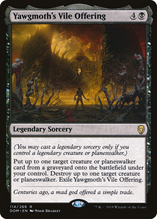 Yawgmoth's Vile Offering [Dominaria] Foil