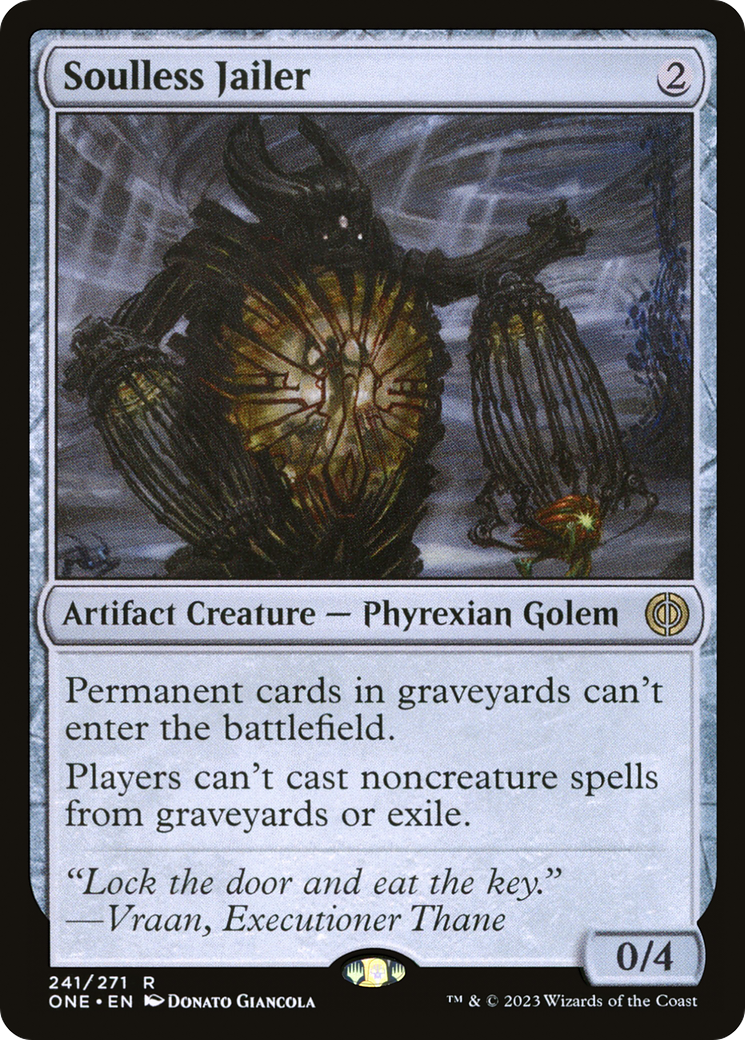 Soulless Jailer [Phyrexia: All Will Be One] | Silver Goblin