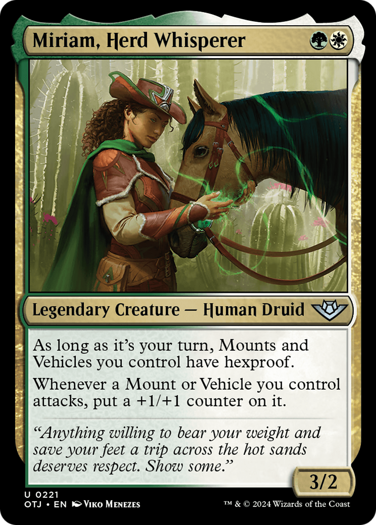 Miriam, Herd Whisperer (221) - Outlaws of Thunder Junction
