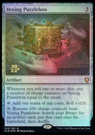 Vexing Puzzlebox [Commander Legends: Battle for Baldur's Gate Prerelease Promos] | Silver Goblin