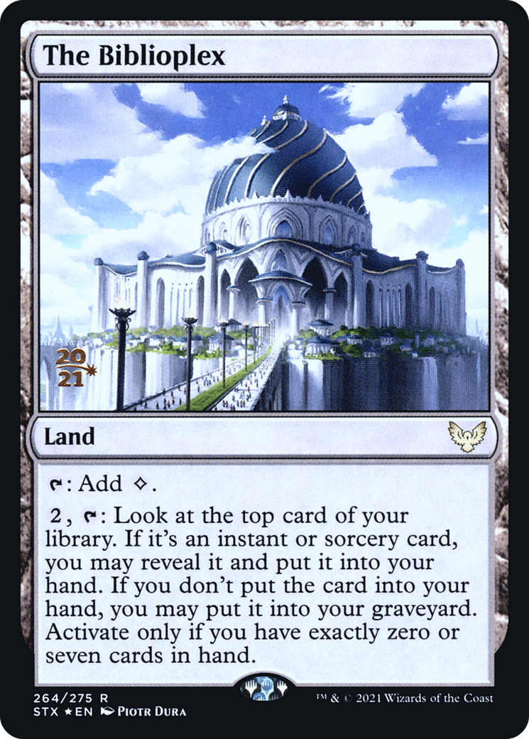 The Biblioplex (264) Foil - Strixhaven: School of Mages Promos