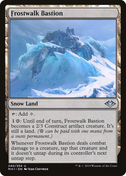 Frostwalk Bastion (240) - Modern Horizons