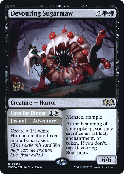 Devouring Sugarmaw (224) Foil - Wilds of Eldraine Promos