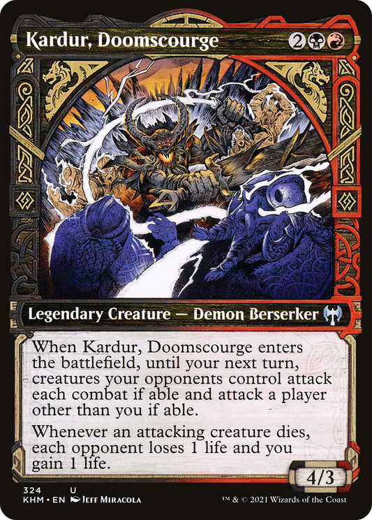 Kardur, Doomscourge (Showcase) [Kaldheim]