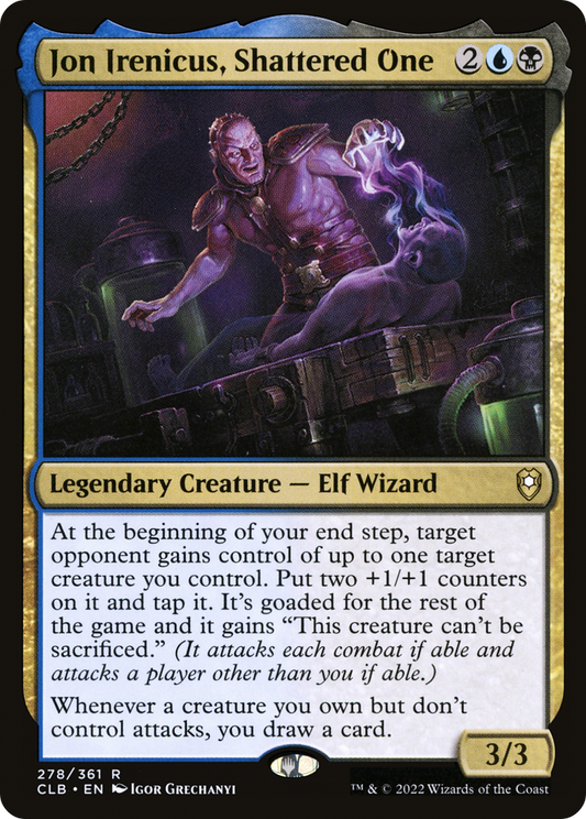 Jon Irenicus, Shattered One (278) Foil - Commander Legends: Battle for Baldur's Gate