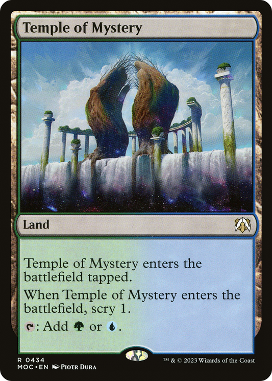 Temple of Mystery (434) - March of the Machine Commander