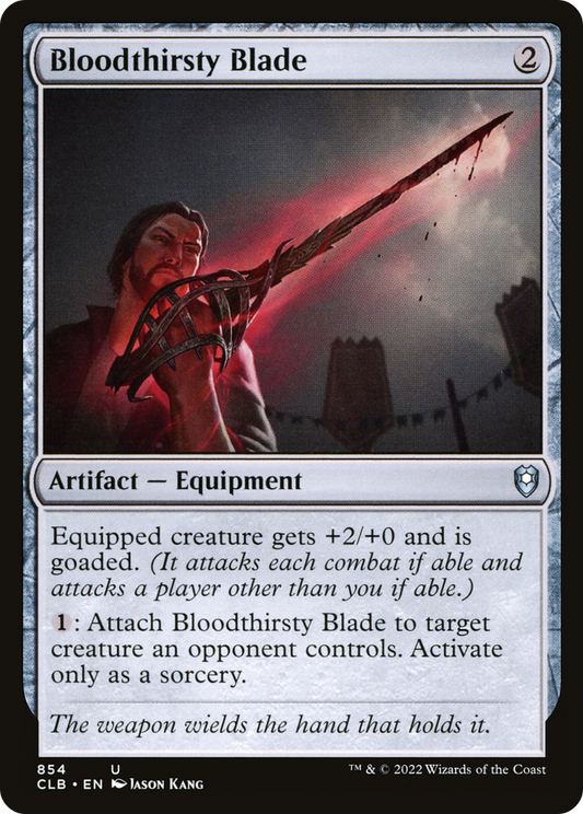 Bloodthirsty Blade (854) - Commander Legends: Battle for Baldur's Gate