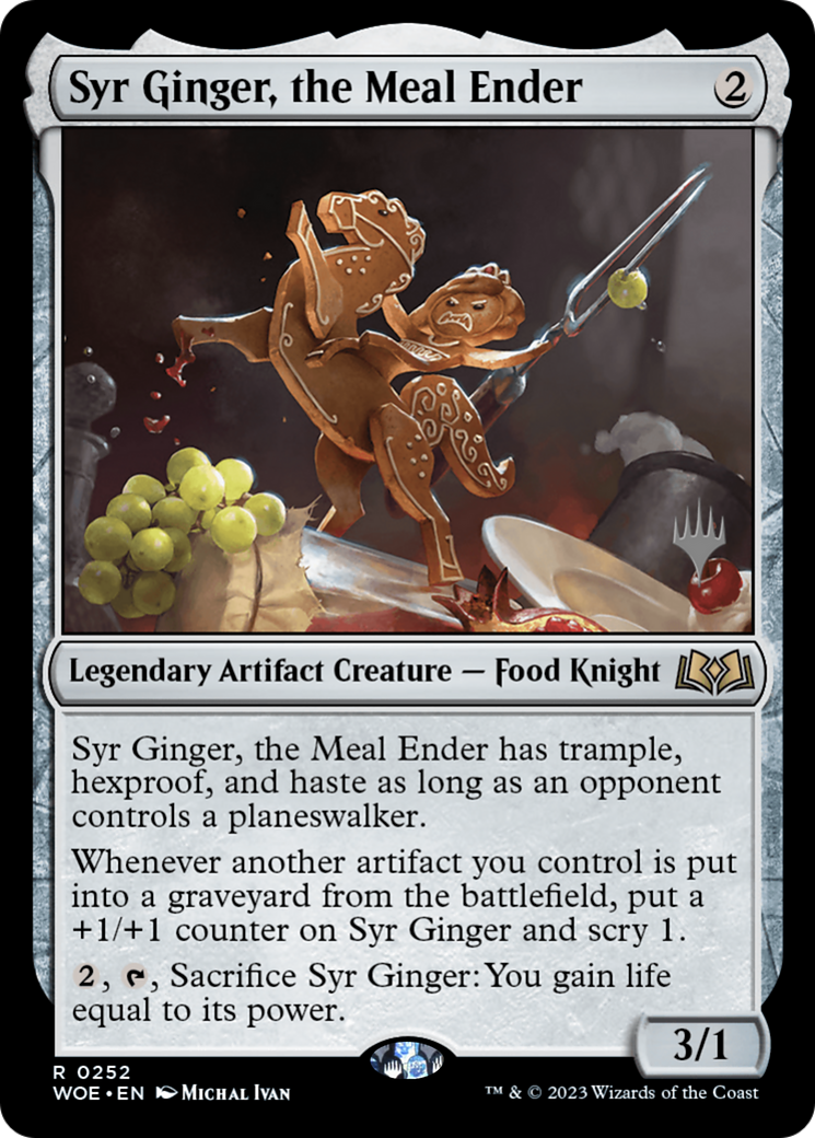 Syr Ginger, the Meal Ender (252) - Wilds of Eldraine Promos