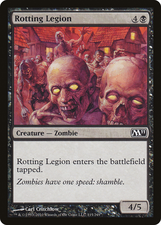 Rotting Legion [Magic 2011] Foil