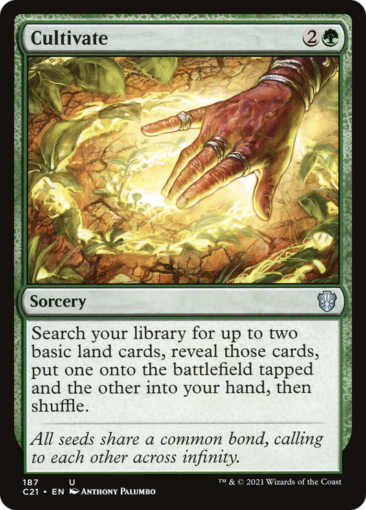 Cultivate (187) - Commander 2021