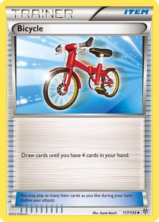 Bicycle (117) Reverse Holofoil - Plasma Storm