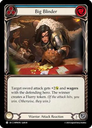 Big Blinder (Blue) (MPW078) Rainbow Foil - Mastery Pack Warrior