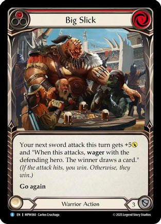 Big Slick (Red) (MPW060) Rainbow Foil - Mastery Pack Warrior