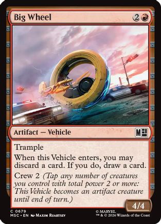 Big Wheel (679) Foil - Commander: Marvel Super Heroes