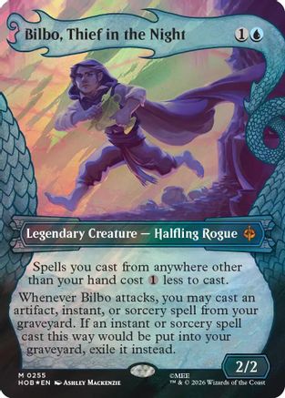 Bilbo, Thief in the Night (Showcase) (255) Surge Foil - The Hobbit