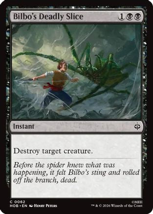 Bilbo's Deadly Slice (062) Foil - The Hobbit