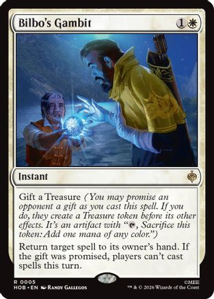 Bilbo's Gambit (005) Foil - The Hobbit