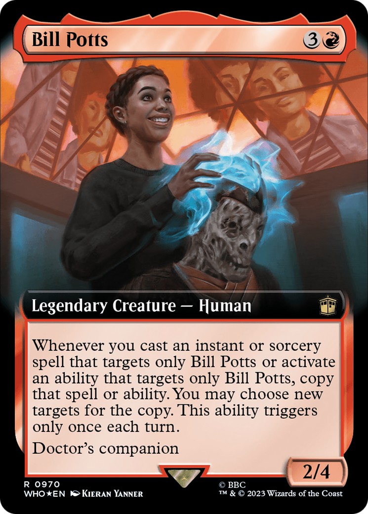 Bill Potts (Extended Art) (970) Surge Foil - Doctor Who