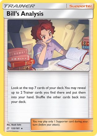 Bill's Analysis (133) Reverse Holofoil - Team Up