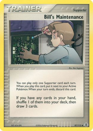 Bill's Maintenance (87) - FireRed & LeafGreen