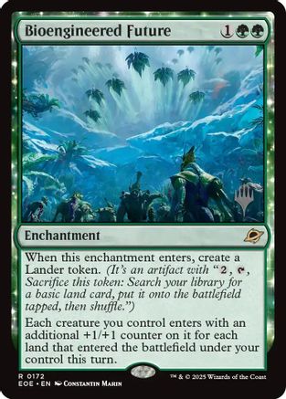Bioengineered Future (Promo Pack) (172) Foil - Edge of Eternities