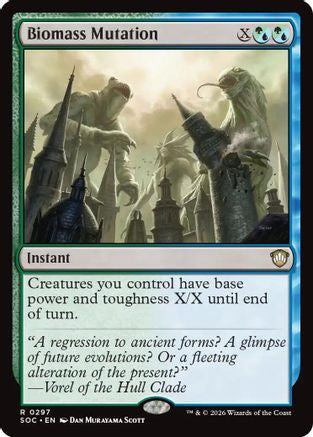 Biomass Mutation (297) - Commander: Secrets of Strixhaven