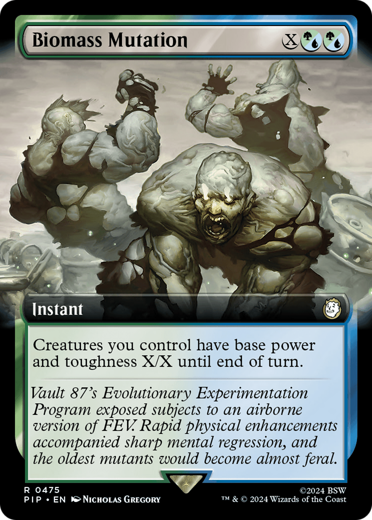 Biomass Mutation (Extended Art) (475) - Fallout